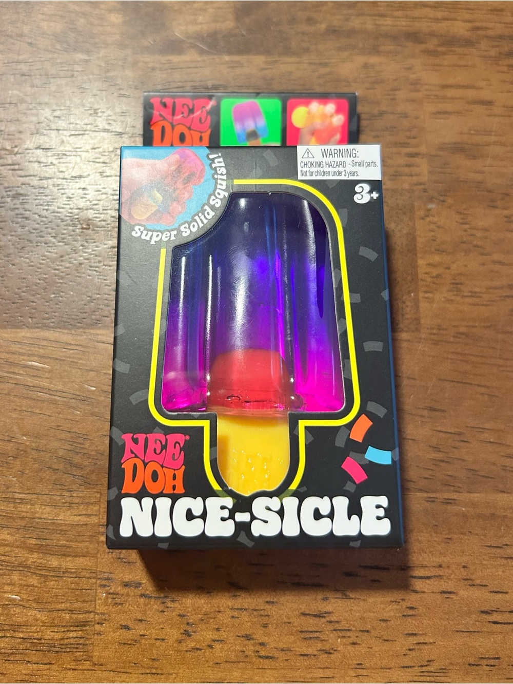 Needoh Nice-Sicle Kids Sensory Toy - Purple & Pink